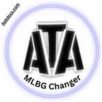 ATA MLBG Changer tool interface showcasing free skins, heroes, maps, and customization features for Mobile Legends.