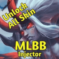 This is an image of Kaneki ML Injector with a joker design and 'Unlock All Skin' written on it.