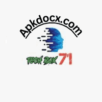 The image displays the Tech Box 71 VIP Injector logo, featuring a stylized blue head with digital effects and the name 