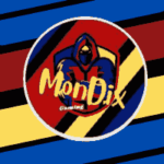 MonDix Injector APK logo shows different colours and present with a MonDix circle