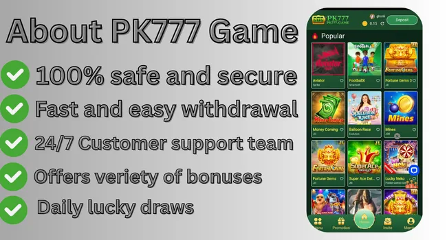 PK777 Game screenshots