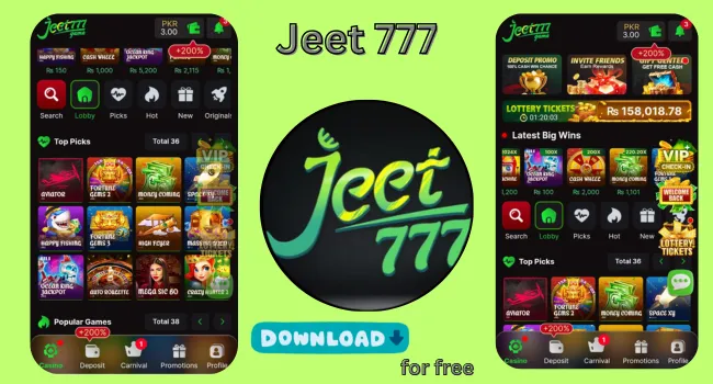 Jeet 777 Game scrrenshots and images