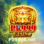 PK999 Game logo shows slots and casino games